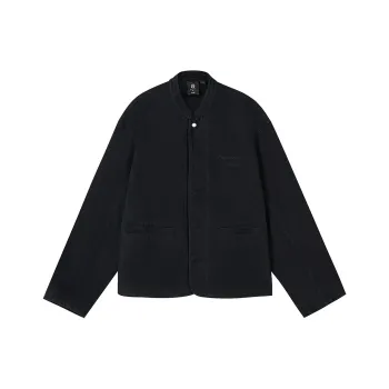 Palladium Denim Jacket Unisex Lead Black