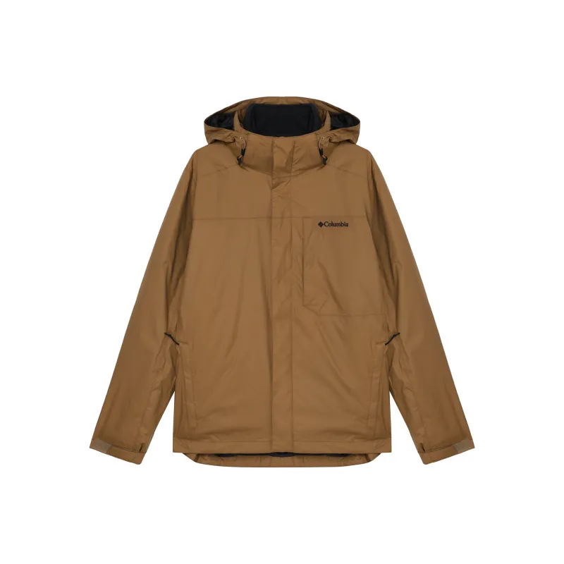 Columbia TIETON LOOP 2 Warm Windbreaker Jacket Men's Brown-0