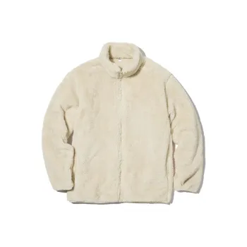 UNIQLO Velvet feel Coat Unisex Ivory