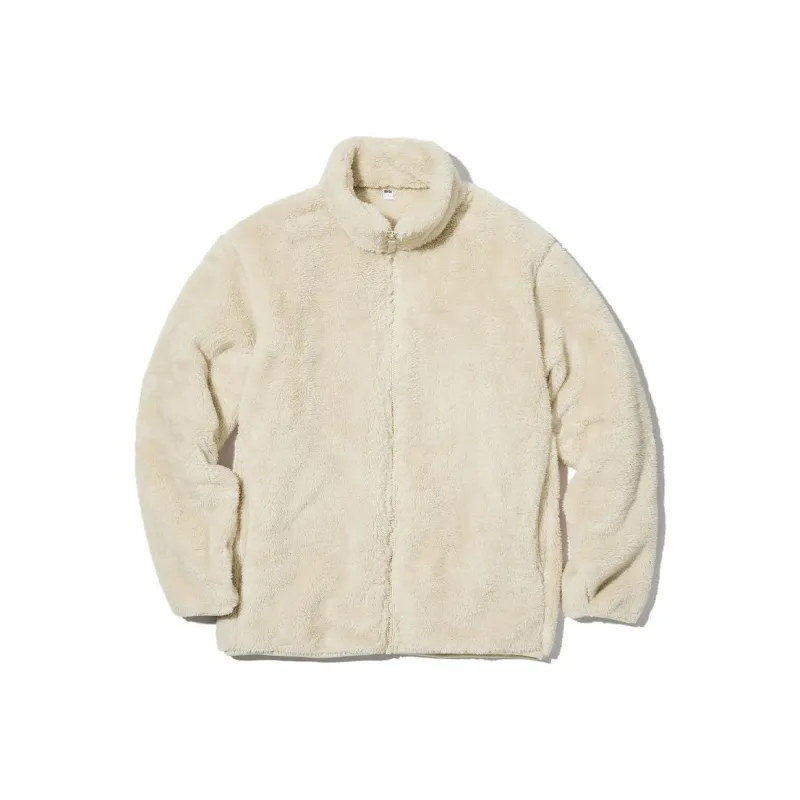 UNIQLO Velvet feel Coat Unisex Ivory-0