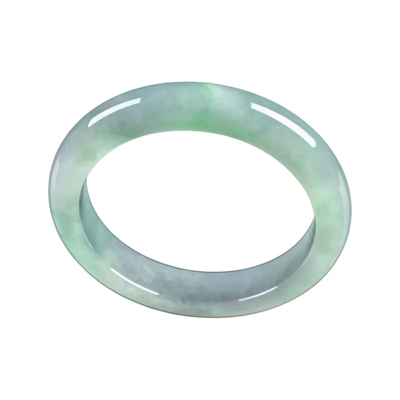 PUPAN Ice Glutinous Jadeite Bangles Women's-0