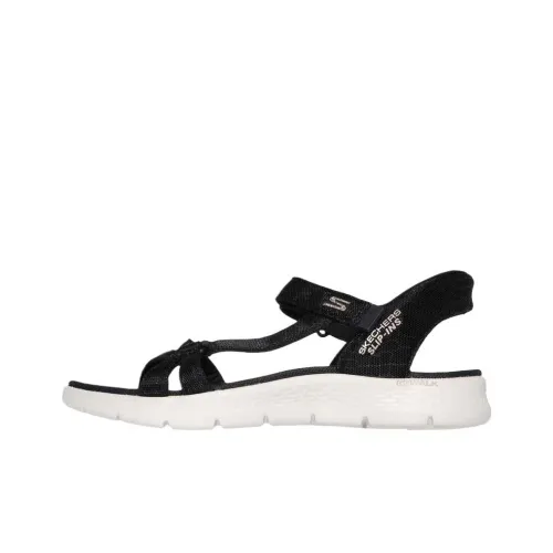 Skechers Go Walk Fle One Strap Sandals Women's Black