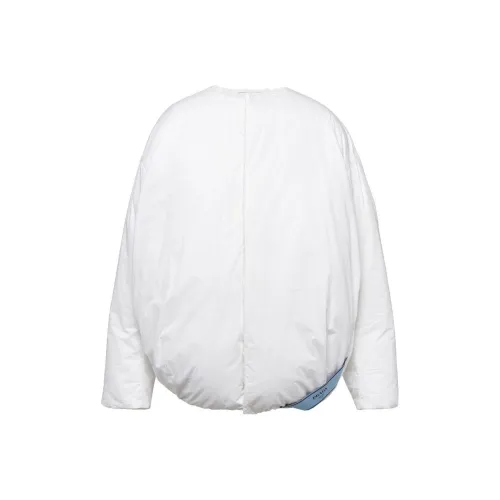 PRADA FW23 Jackets Coats Men's White