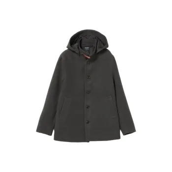Beams HEART Coat Men's Charcoal Gray