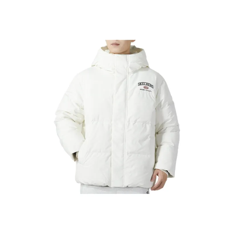 Skechers Down Jackets Men White-0