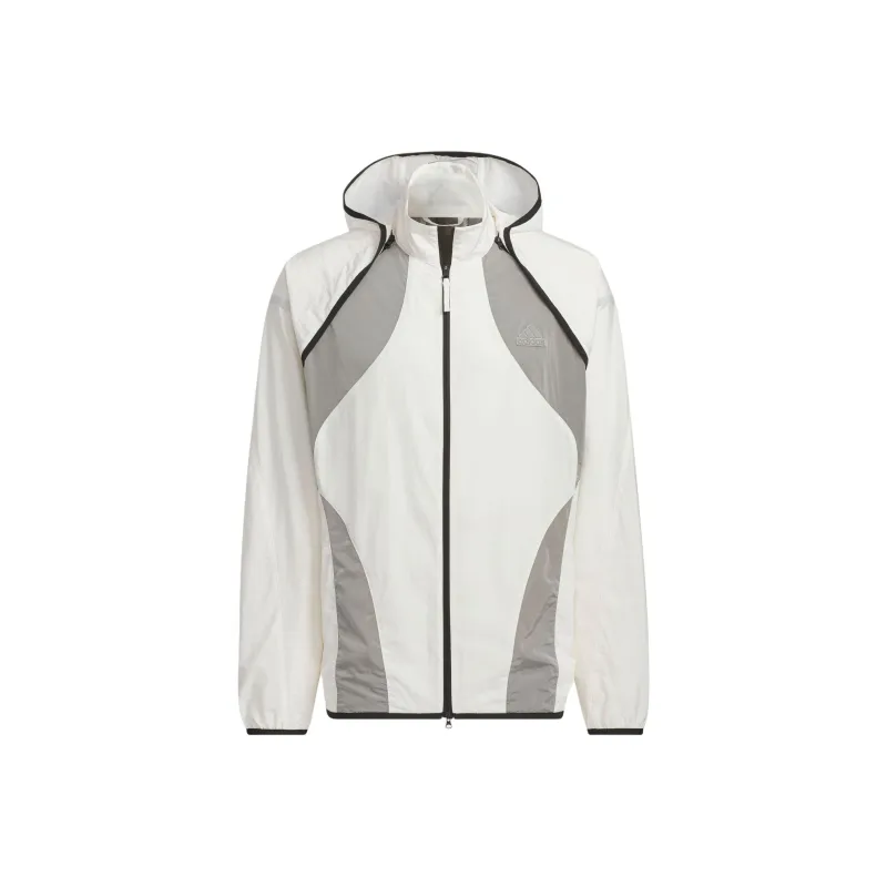 Adidas Future Style Woven Jacket Jackets Coats Men's Pink White-0