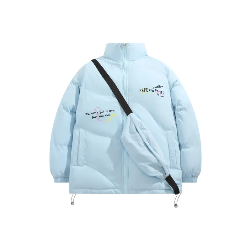 Pepe The Frog Puffer Jacket Unisex-30