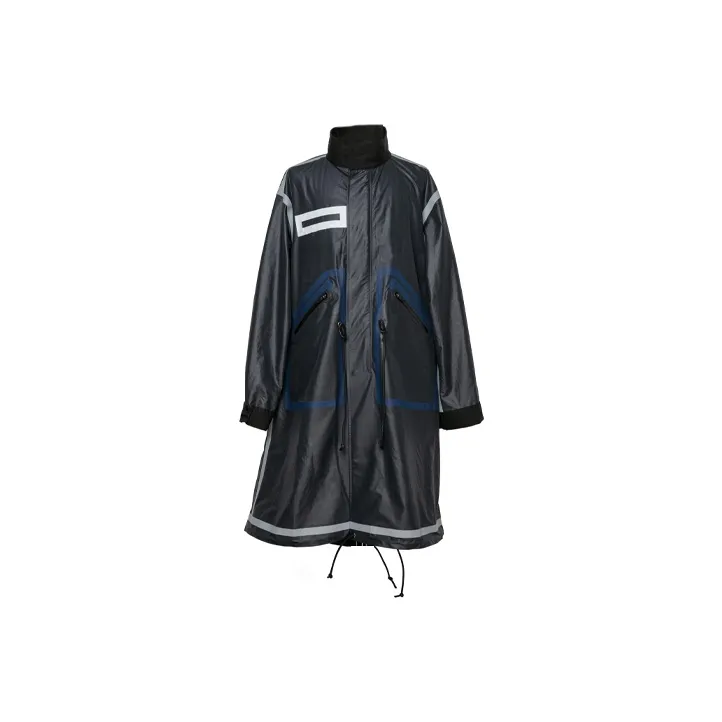 Clot X Sacai Coats Men Blue-0