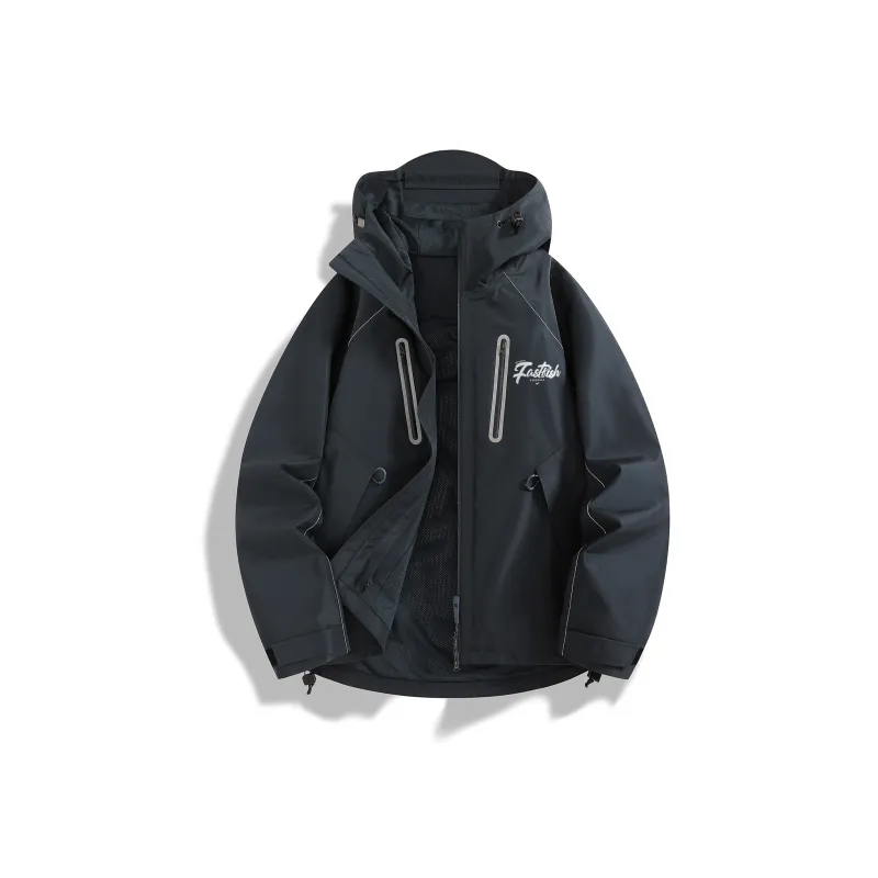 FASTFISH Water Resistant Windproof Super Light Windbreaker Jacket Unisex-4