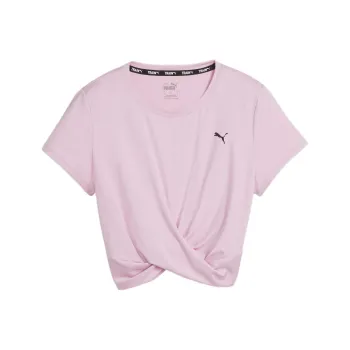 PUMA Studio Yogini Lite Yoga T Shirt Women's Pink
