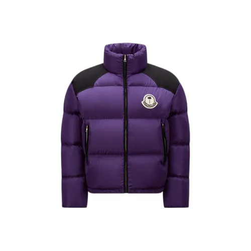몽클레르 지니어스 MONCLER GENIUS X 손바닥 엔젤 퍼플 남녀공용 다운 재킷