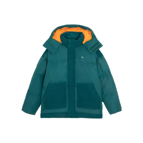 PUMA x MMQ Down Jacket Unisex Christmas Green