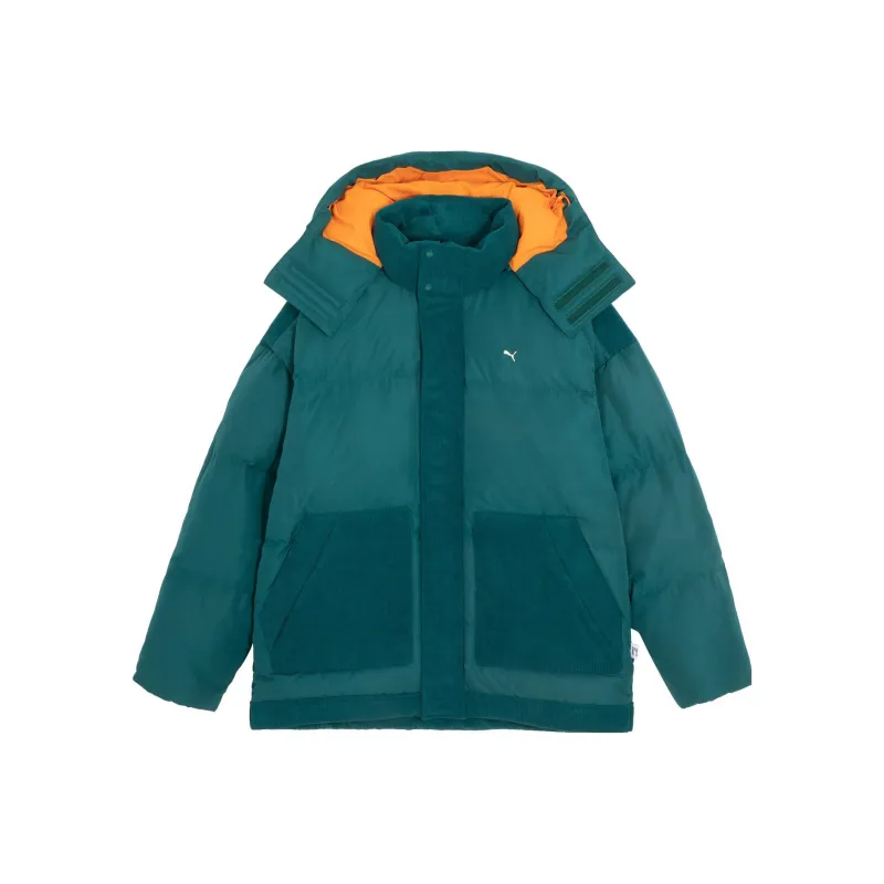 PUMA x MMQ Down Jacket Unisex Christmas Green-0