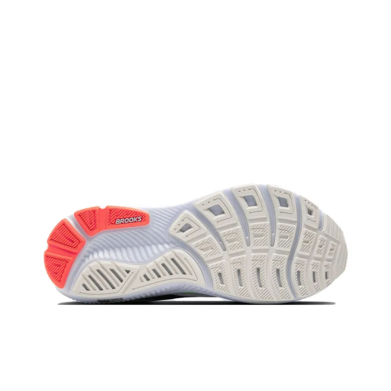 Brooks Anti Slip Wear Resistant Low Top Marathon Running Shoes Men's Gray-4
