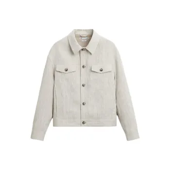 ZARA Jackets Men Beige
