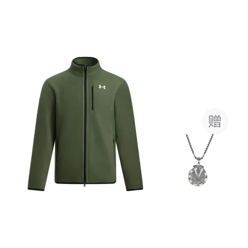 Under Armour Jackets Coats Men's Pale Green Comes With Necklace