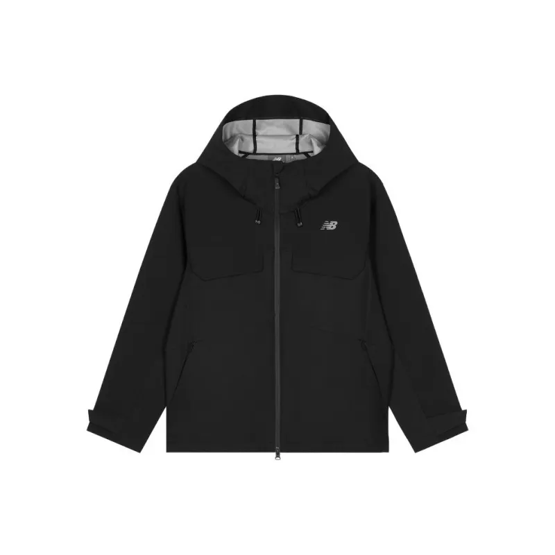 New Balance Jackets Men Black-0