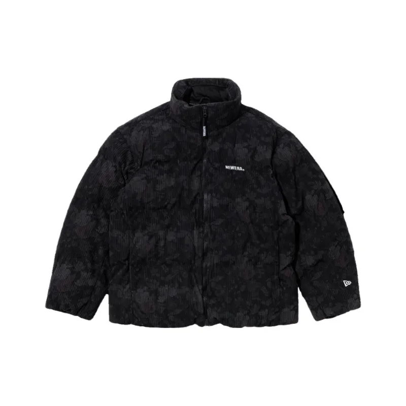 New Era FW23 Puffer Jacket Unisex Black-0
