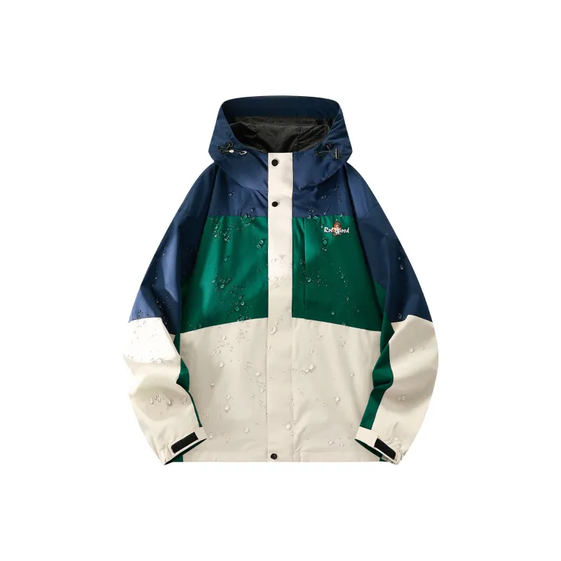 ROBINHOOD Waterproof And Windproof To Keep Warm Windbreaker Jacket Unisex-4