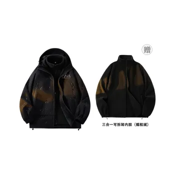 PAUL COSTELLOE Waterproof And Windproof To Keep Warm Windbreaker Jacket Unisex