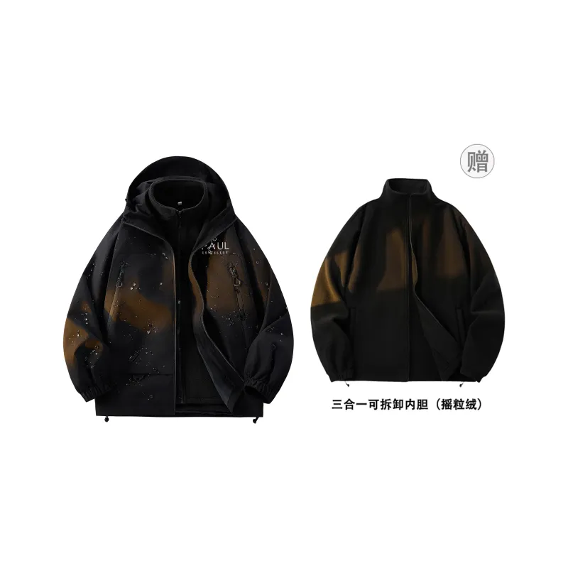 PAUL COSTELLOE Waterproof And Windproof To Keep Warm Windbreaker Jacket Unisex-0