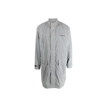 KARL LAGERFELD Coats Unisex Gray