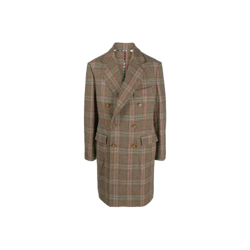 Vivienne Westwood Double Breasted Checked Coat
