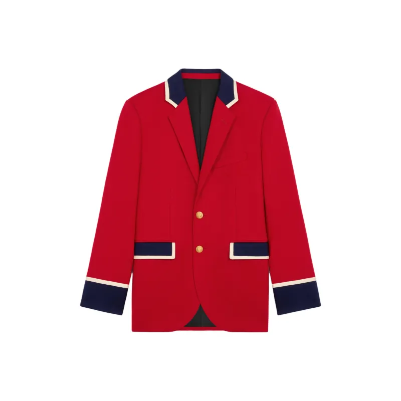 CELINE Classic Jacket In Wool Flannel-0