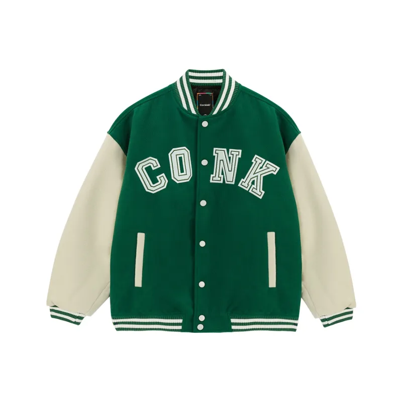 CONKLAB Baseball Jacket Spring Autumn And Winter Unisex-4