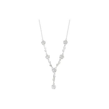 Royal Dragon Mirror 999 Fine Silver Necklaces Women's