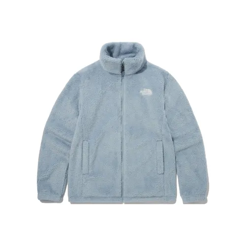 THE NORTH FACE Comfy Alpha Fleece Zip Up Powder Blue Unisex Korea Version