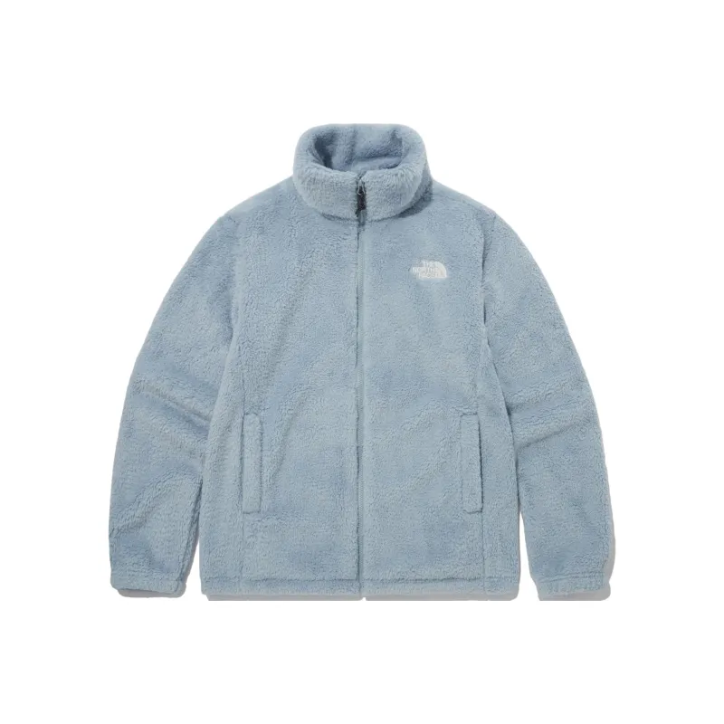 THE NORTH FACE Comfy Alpha Fleece Zip Up Powder Blue Unisex Korea Version-0