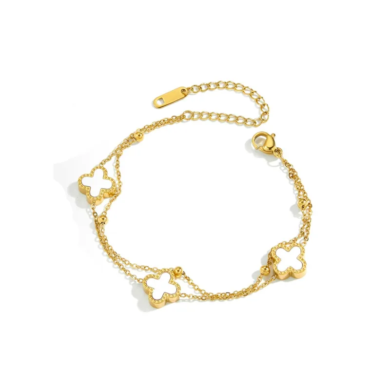 J&KINGLAY Titanium Steel Bracelets Women's-5