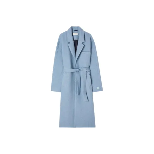 AMERICAN VINTAGE A.M FW24 COAT NADABOW Coats Men's Alaska Blue