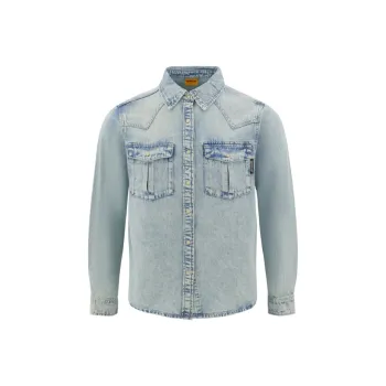 CAT Denim Jacket Unisex Light Blue