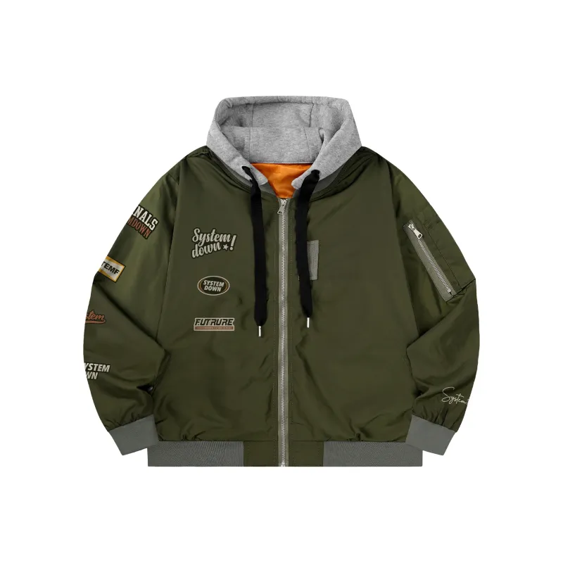Systemdown Puffer Jackets Unisex-20