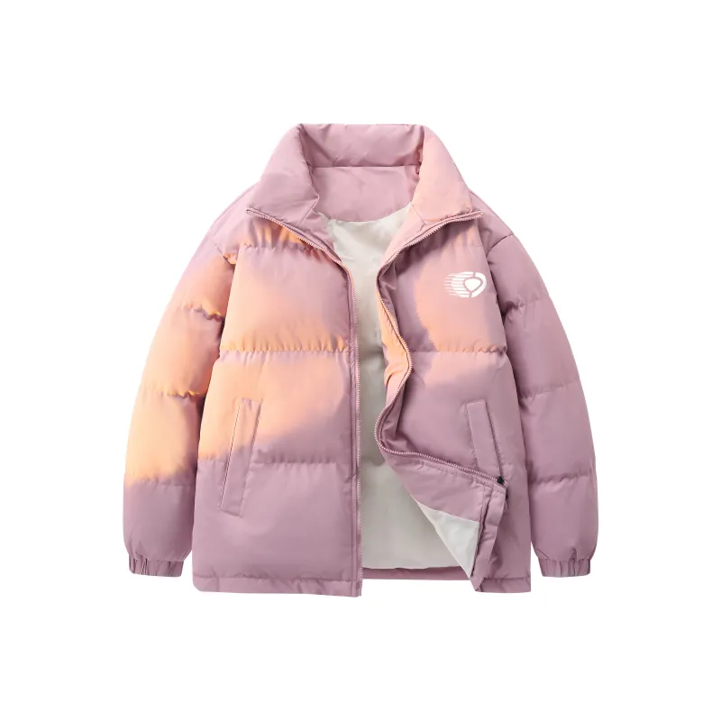 C1RCA American Minimalist Style Basic Brand Sports Logo Print Padded Puffer Jacket Unisex-12