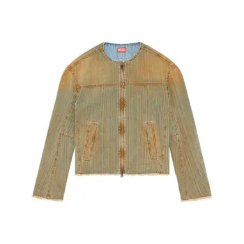 DIESEL FW23 Jackets Coats Unisex Brown