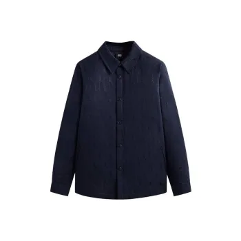 KITH Jacquard Faille Sutton Quilted Shirt Jacket