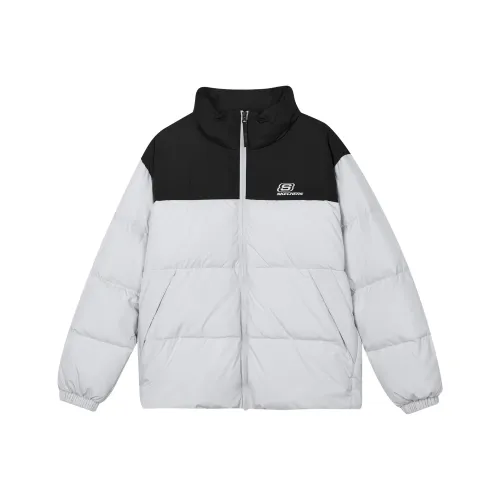 Skechers Down Jacket Unisex Blue Black