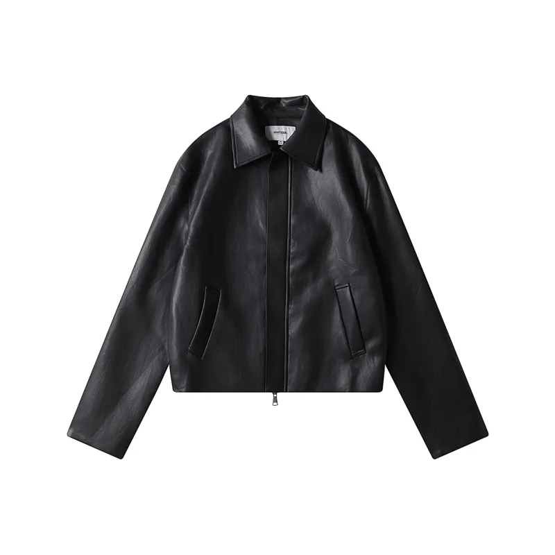 Heartboon Jackets Coats Unisex Black-0
