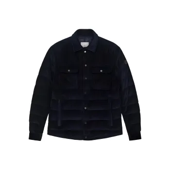 Moncler Gasserhof Corduroy Padded Shirt Jacket
