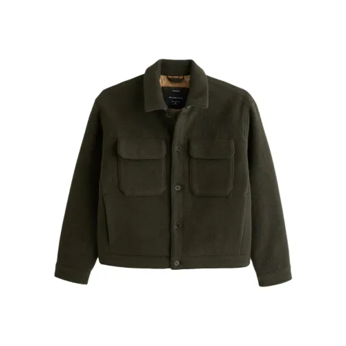 AF Jackets Coats Men's Dark Olive Green