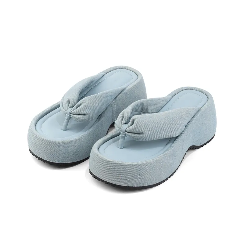Uinnate Rubber Sole Flip Flops Women's-1