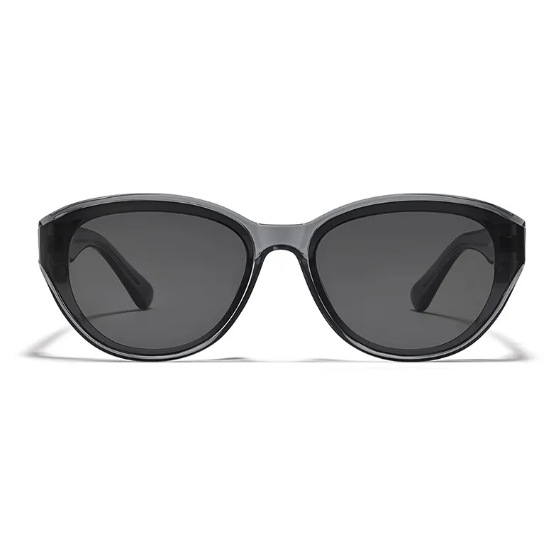 Sagawa TR/Memory Plastic Plate Frame Cat Eye Sunglasses Unisex-11