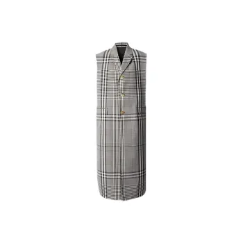 Burberry Coats Men Dark Brown