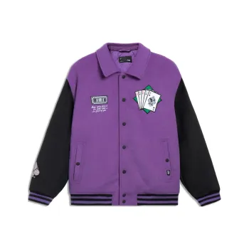 LiNing Puffer Jackets Men Berry Purple