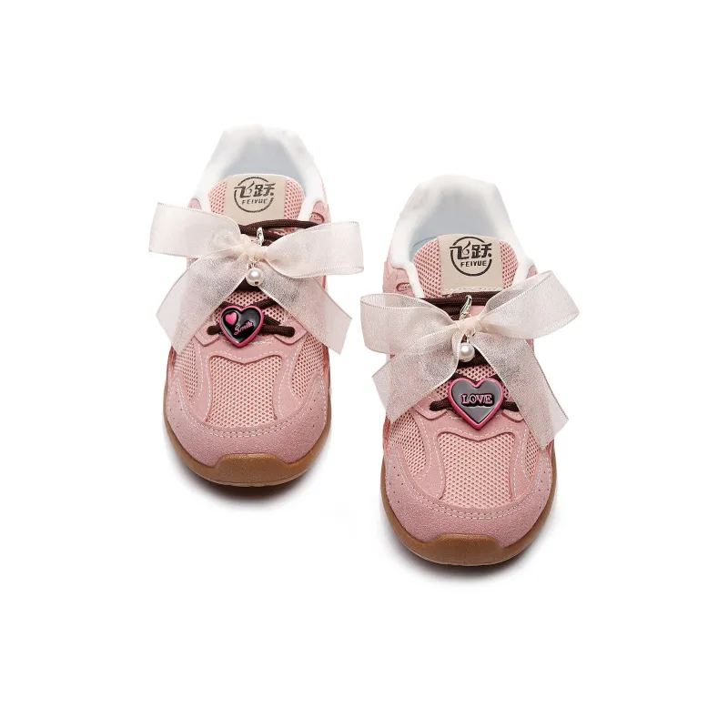 Feiyue Girly Heart Series Slip Resistant, Breathable, Lightweight Low Top Casual Shoes Women's-2