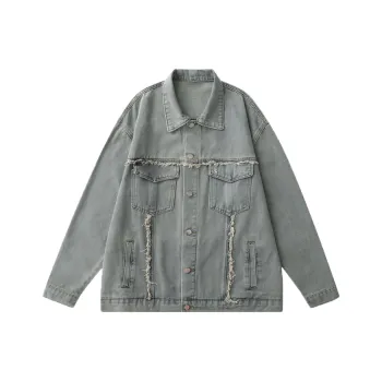 BENGEN Denim Jackets Unisex