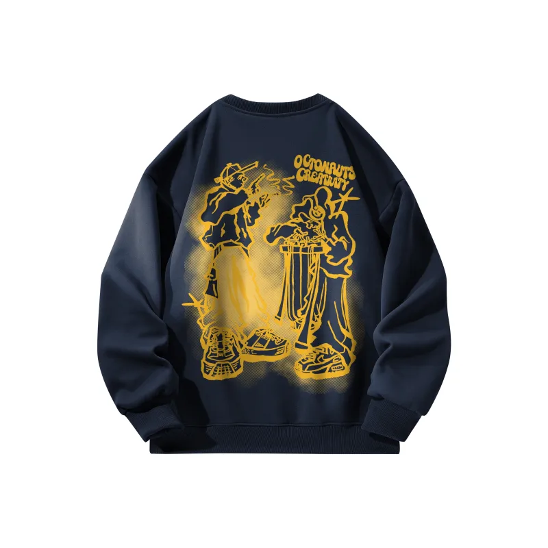 Small Columns Under The Sea Sweatshirt Unisex-25